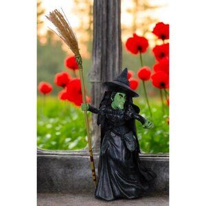 Vintage 2001 Kurt S. Adler Wizard of Oz Wicked Witch Fabric Mache 10&quot;